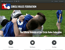 Tablet Screenshot of circlerulesfederation.com